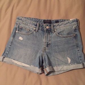NWT Lucky Brand Boyfriend Denim Jean Shorts 6/28